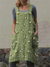 Latzkleid mit Bienenprint – Verspielter Stil mit Bezauberndem Charme