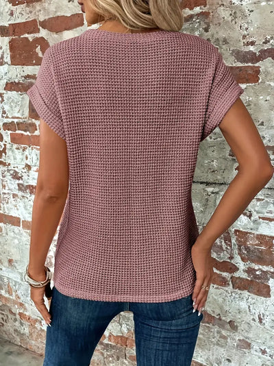 Strukturstricktop – Lässiger Chic mit Entspannter Eleganz