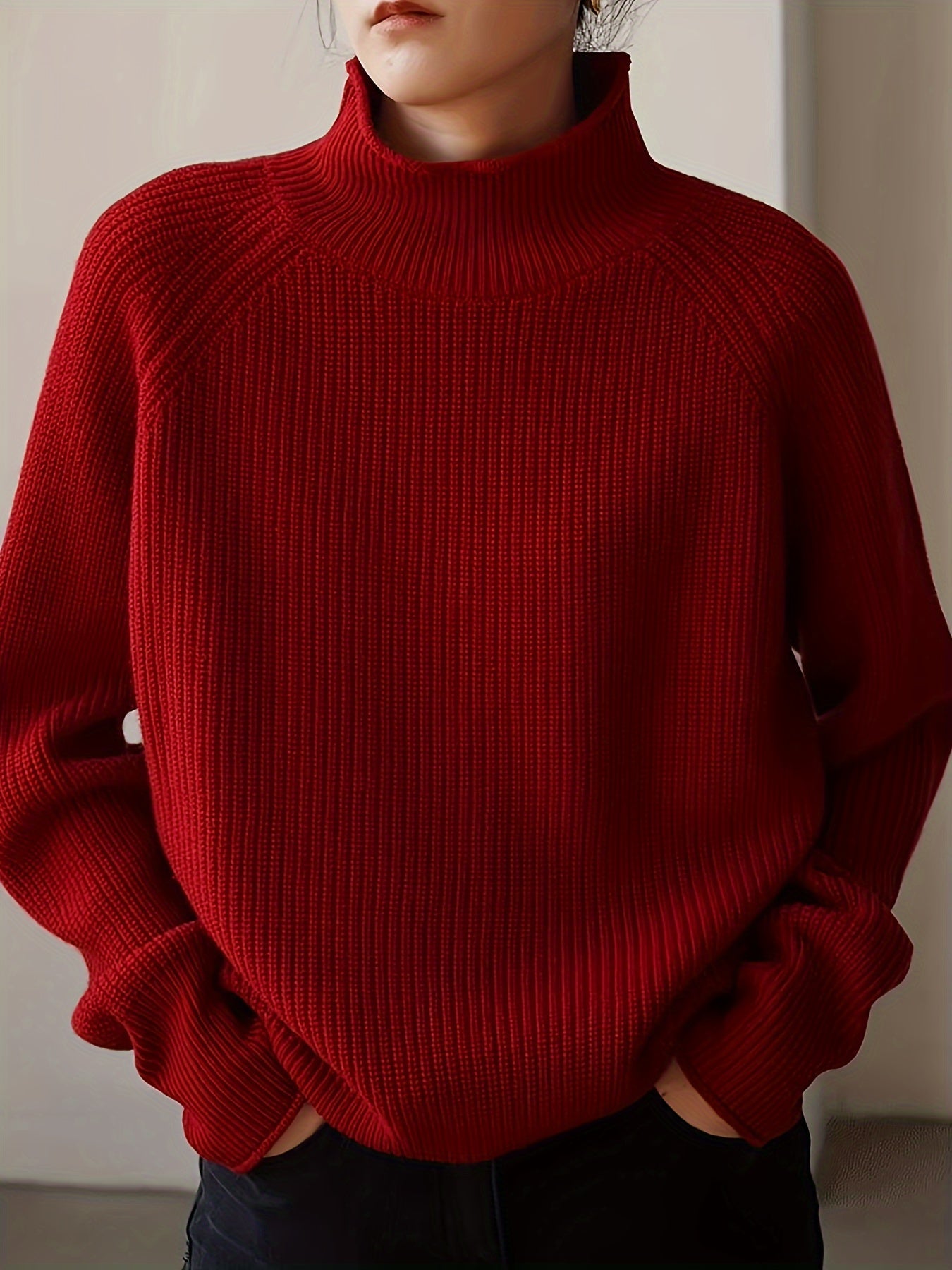Pullover mit Stehkragen – Raffinierte Wärme mit moderner Eleganz