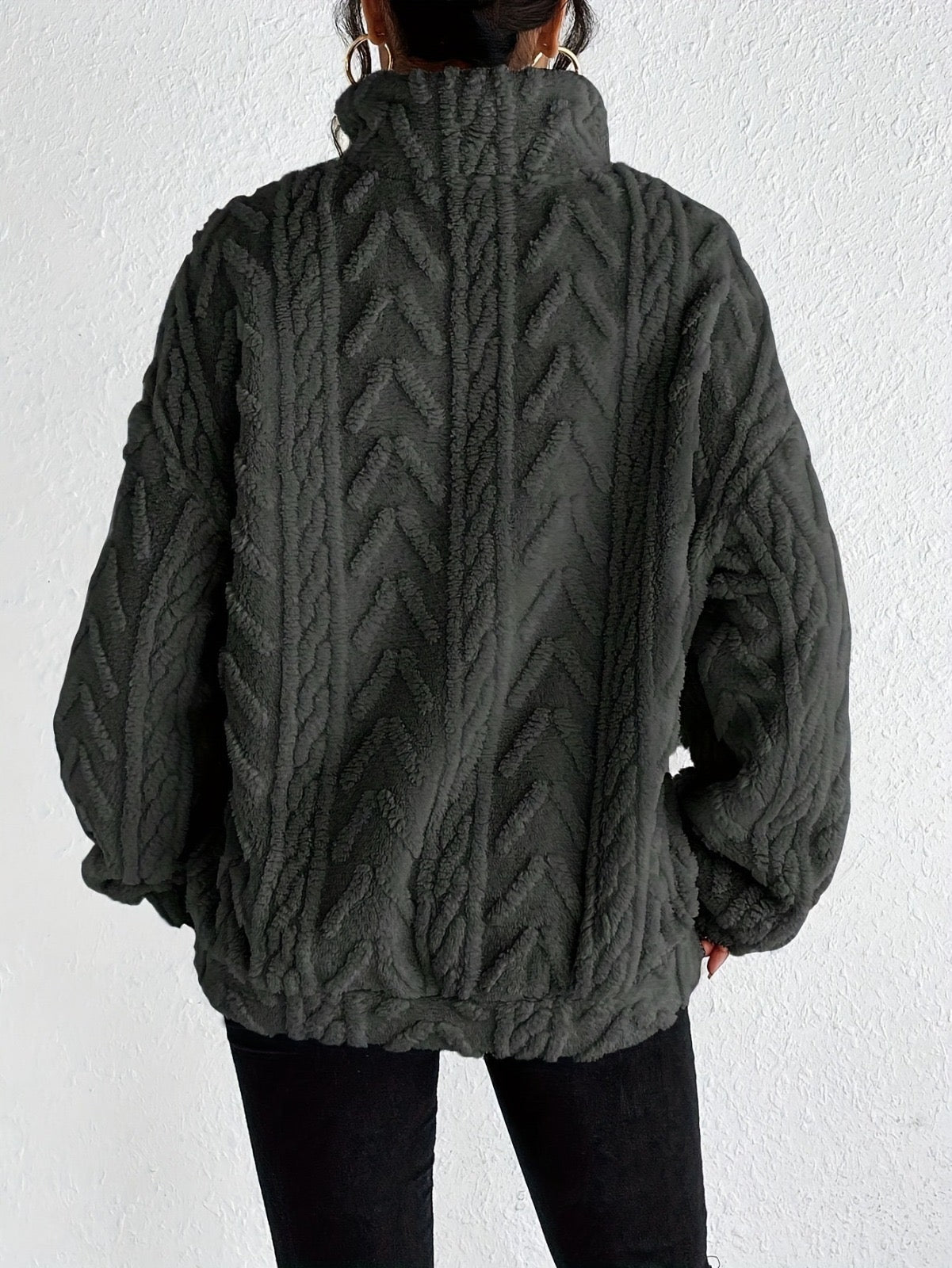 Fleece-Strickpullover – Gemütliche Wärme mit Mühelosem Stil