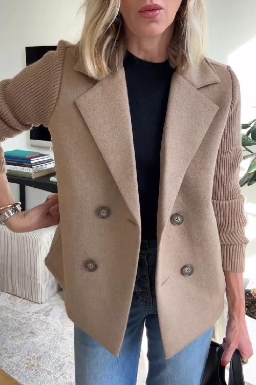 Lässiger Knopf-Blazer – Steigern Sie Ihr Selbstbewusstsein mit mühelosem Stil