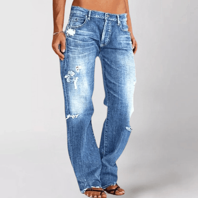 Weitgeschnittene Destroyed-Jeans – Müheloser Coolness-Faktor mit Modernem Touch