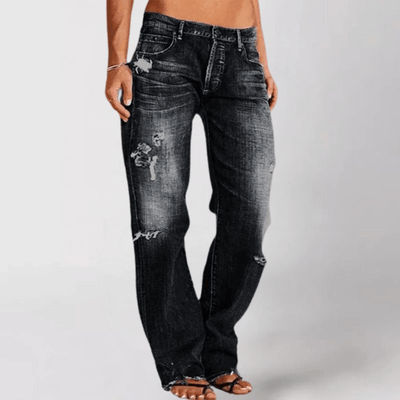 Weitgeschnittene Destroyed-Jeans – Müheloser Coolness-Faktor mit Modernem Touch