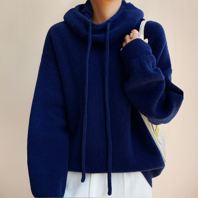 Pullover mit Schalkragen – Moderne Wärme mit mühelosem Chic