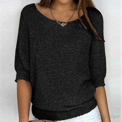 Fledermausärmel-Pullover – Entspannte Eleganz mit mühelosem Charme