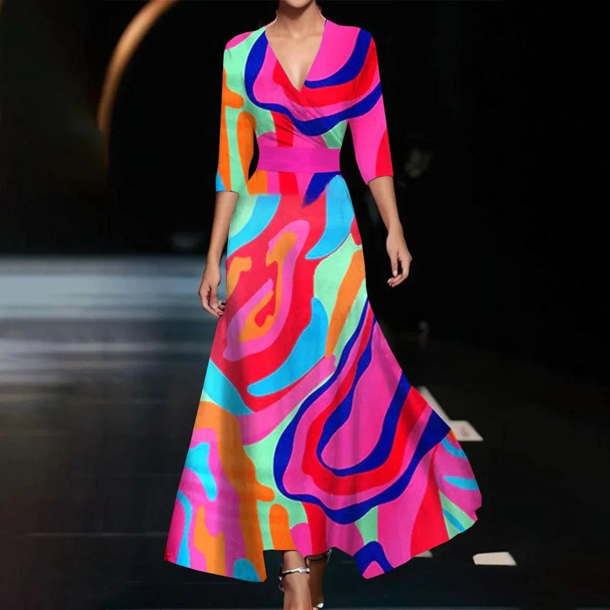 Elegantes Blumenkleid – Entfesseln Sie Ihr inneres Selbstbewusstsein