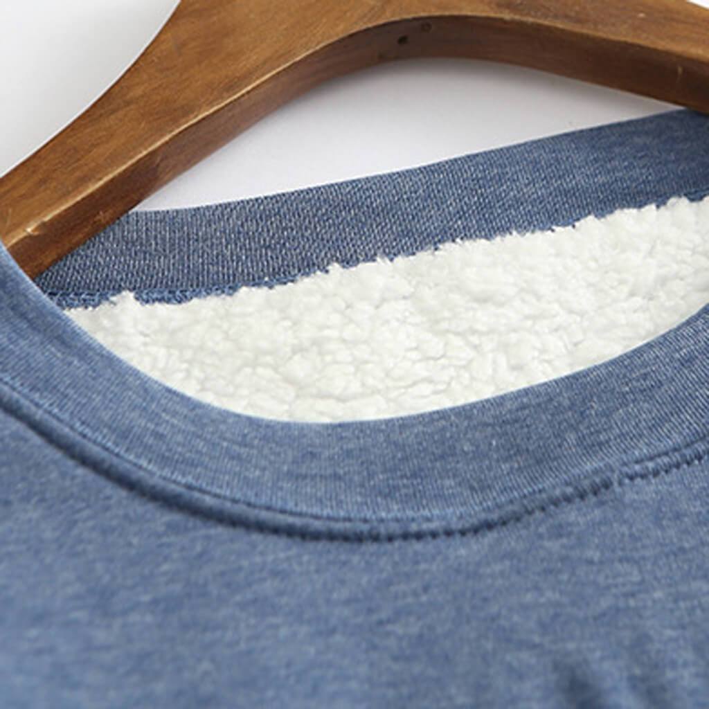 Gefüttertes Fleece-Kleid – Sanfte Wärme mit entspanntem Komfort