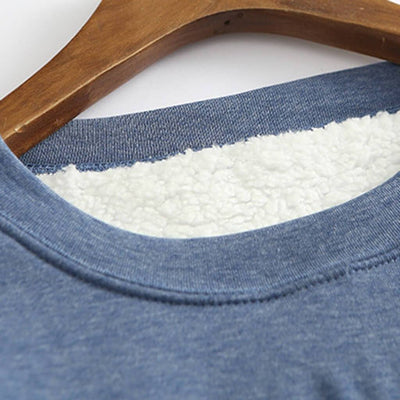 Gefüttertes Fleece-Kleid – Sanfte Wärme mit entspanntem Komfort